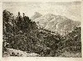 Jacob Wilhelm Mechau, Vicino a Subiaco, 1795, Radierung