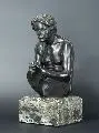 Max Klinger, Beethoven, 1905-09, Bronze, schwarz patiniert