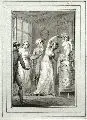 Johann David Schubert, Bekränzung des Armor, Um 1800, Lavierte Tuschzeichnung auf gräulichem Papier