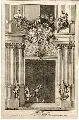Johann Georg Schmidt, Facade du portail de l'orangerie royale, Um 1729, Kupferstich auf Bütten nach der Zeichnung von Matthäus Daniel Pöppelmann