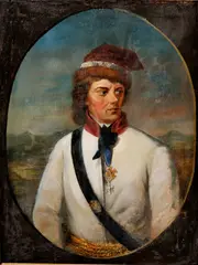 Vojtech Klimkovics, Tadeus Kosciuszko, Okolo 1850, Olej na plátne