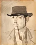 Ladislav Mednyánszky, Chlapec s fajkou