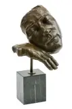 Salvator Dali, Big Masturbátor (variácia), Neskoršia edícia, Bronz, mramorový podstavec