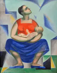 Miloš Šimurda, Matka, 1959, Olej na plátne