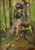 Péter Gyula Kern, Peň, Okolo 1920, Olej na kartóne