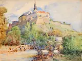 Max Schurmann, Pohľad na Nitriansky hrad