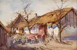 György Németh, Žena s povozom