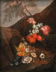 Kytica by Felice Bosseli, Okolo 1700, Olej na plátne, sold Sep 2012
