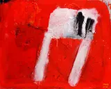 Ján Hlavatý, Červená izba, 2010, Olej na plátne