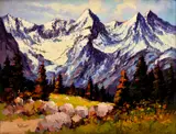 Ján Grotkovský, Vysoké Tatry II. (Fukotská dolina)