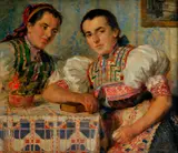 Halász-hradil Elemér, Dve ženy