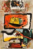 Kompozícia by Vincent Hložník, 1965, Akvarel, tuš na papieri, sold Jun 2012