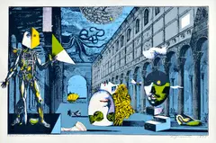 Ladislav Guderna, Relevation, 1981, Serigrafia, pastel na papieri (29/45)
