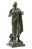 Josef Václav Myslbek, Oddanosť, Neskoršia edícia, Bronz, drevený podstavec
