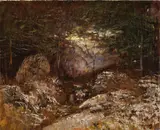 Ladislav Mednyánszky, Horský potok so skalnatým korytom