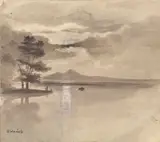 Ladislav Mednyánszky, Krajina pri jazere
