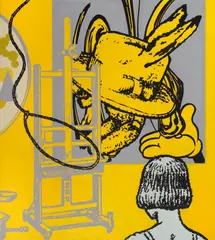 Ivan Csudai, Works (to Roy L.)., 2011., Akryl na plátne.
