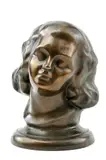 Július Bártfay, Zaľúbená, Okolo 1930, Bronz (4/4)