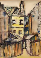 Z Paríža by Ladislav Čemický, 1938, Akvarel na papieri, sold Mar 2012