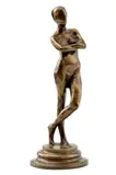 Jozef Kostka, Akt so založenými rukami, Okolo 1960, Bronz