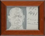 Ernest Zmeták, Autoportrét - PF 1981