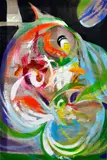 Erik - Paulovičová Barborka Binder, Bez názvu, 2011, Akryl na plátne
