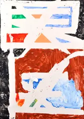 Miroslav - Karaba Lukáš Cipár, Bez názvu, 2011, Tempera na papieri