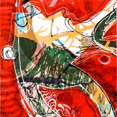 Vít - Brádňanský Ivan Bojňanský, Motívy z prírody II., 2011, Akryl na plátne