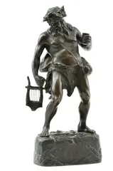 Carl Brose, Bakchus (Satyr), Okolo 1920, Bronz