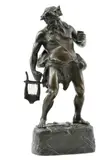 Carl Brose, Bakchus (Satyr), Okolo 1920, Bronz
