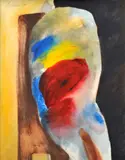 Postava by Milan Paštéka, 1988, Akvarel, tempera na papieri, sold Mar 2012