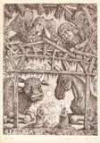 Peter Kľúčik, Narodenie I., 1993, Lept na papieri, 94/100