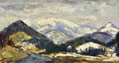 Jar na Donovaloch by Július Ludwig Balogh, 1971, Olej na plátne, sold Dec 2011