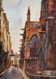 Max Schurmann, St.Severin (Paríž)