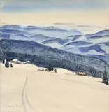 Imro Weiner-Kráľ, Zima nad Manínom