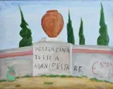 Ernest Zmeták, Talianska krajina – múr