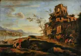 Francesco Zuccarelli, Krajina so zrúcaninou