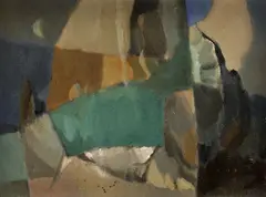 Marián Velba, Krajina, Okolo 1970, Olej na preglejke