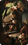Paul Troger, Sv. Alžbeta, okolo 1750, olej na plátne, dublované