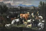 Philipp Peter Roos, Odpočívajúce stádo, okolo 1700, olej na plátne