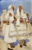 Zliechov by Martin Benka, 1938, olej na kartóne, sold Nov 2011