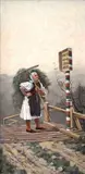 Jaroslav Friedrich Věšín, Pred Oravskou župou, pred 1900, olej na plátne