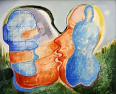 Stanislav Balko, Bozk, 1986, olej na lepenke