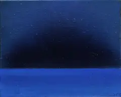 Zbyněk Prokop, Z cyklu Medzistav III., 1995-96, kombinácia techník na pláítne