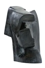Otto Gutfreund, Hlava, okolo 1920-30 (neskoršia edícia), bronz