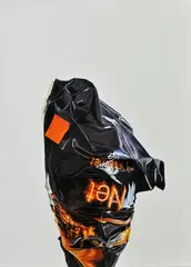 Marcel Mališ, Lebensraum Orange, 2010, olej na plátne
