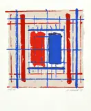 Alojz Klimo, PF 88, 1987, farebná serigrafia na papieri