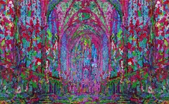 Marko Blažo, Saint Chapelle II., 2010, akryl na plátne