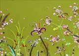 Pavol Megyesi, Burina II., 2008, kombinovaná technika na plátne