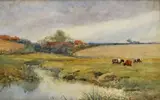Gustáv Mallý, Krajina s kravami
